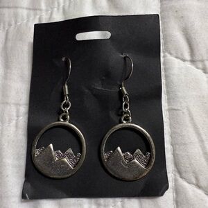 Silver Mountain Earrings